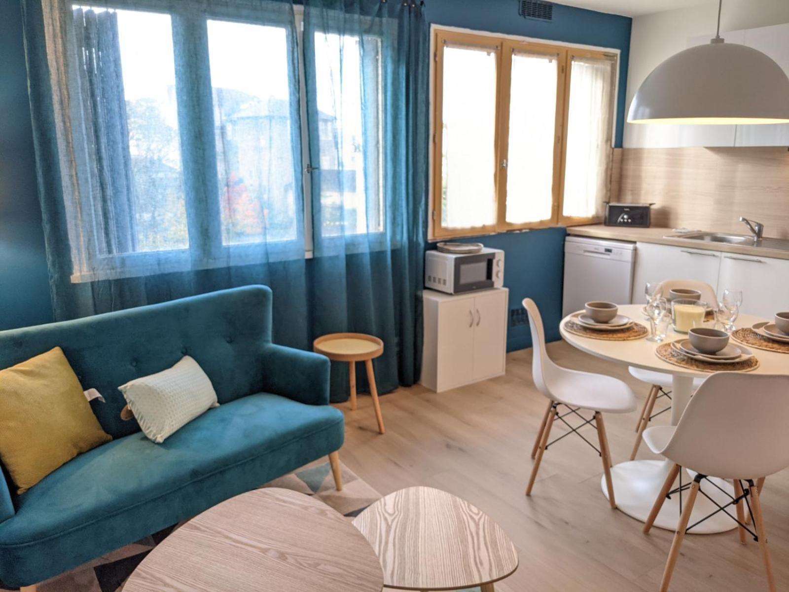 Appartement Cosy Iris 3Ch - Stationnement Gratuit - Lumineux à Pau Extérieur photo